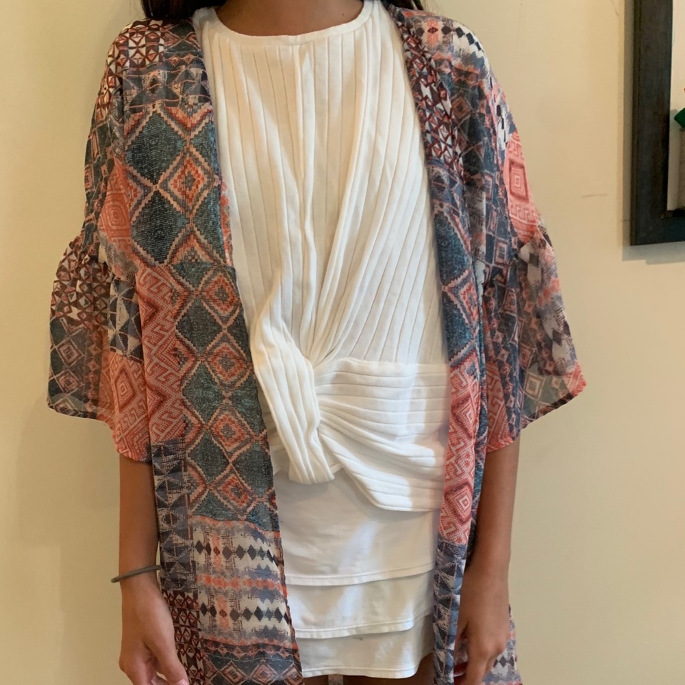 Boho Patterned cardigan